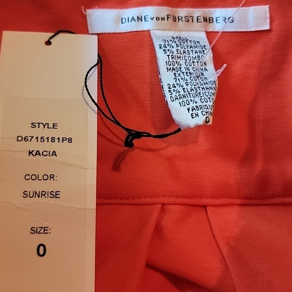 NWT Diane Von Furstenberg | Kacia Strapless Dress - Picture 7 of 7